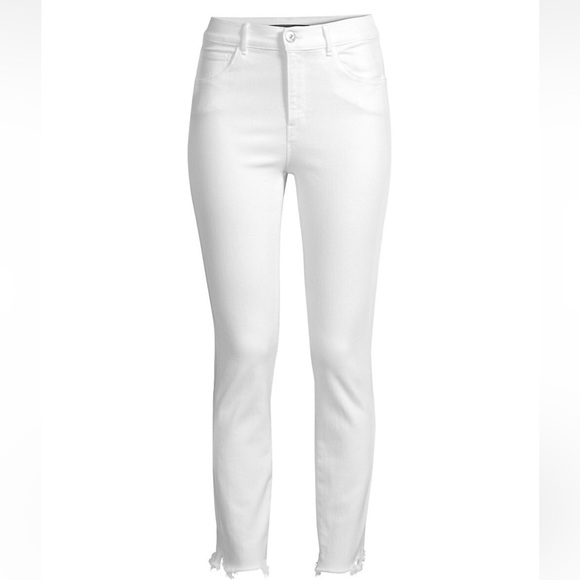 3x1 W3 high-rise straight authentic crop jeans Dove - Picture 6 of 14